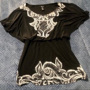 STYLE & CO stretchy peplum top